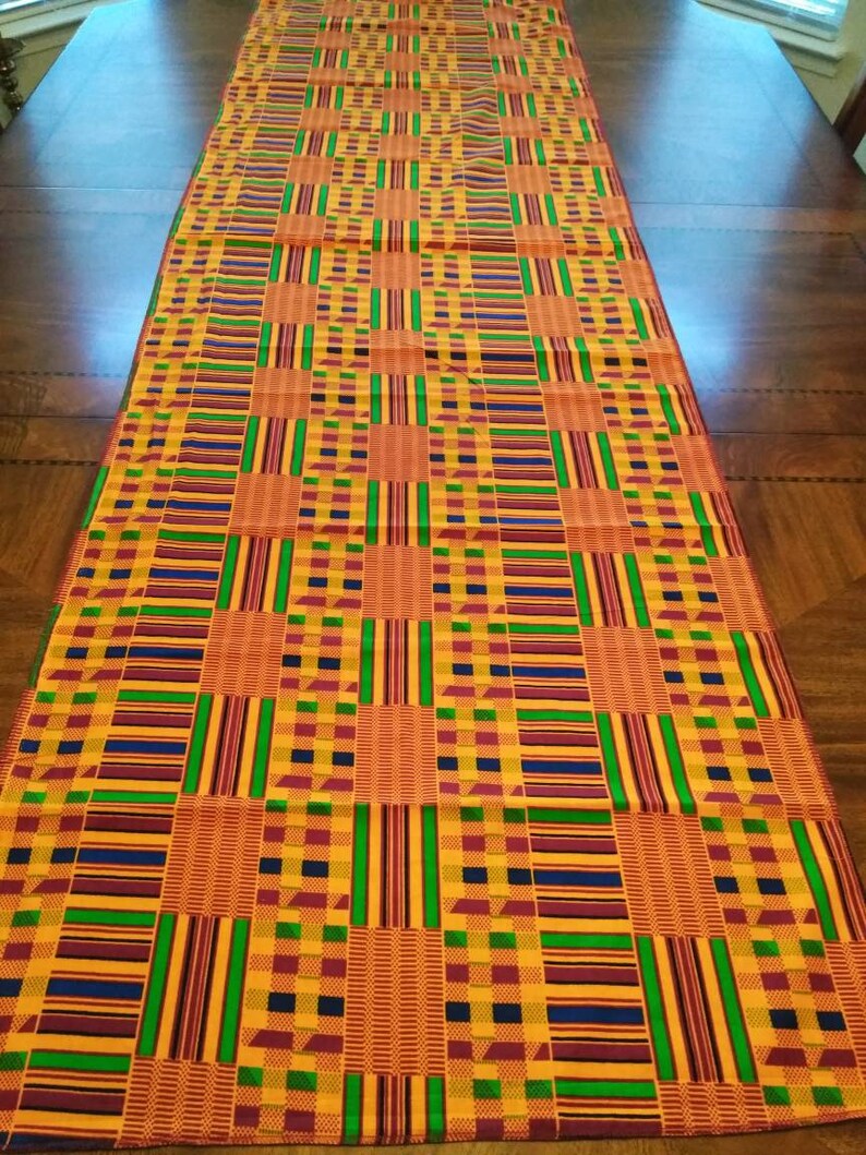 Kente African Table Runner Runners for Parties Events Etsy