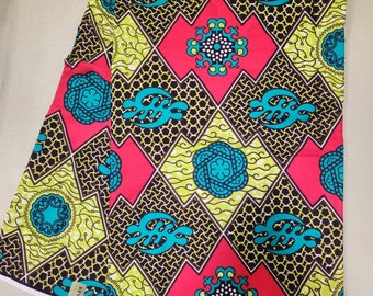 Tela estampada africana cortada a medida/ Textiles africanos/ Ropa/ Estampado africano al por mayor