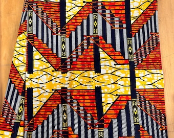 Tejido estampado africano cortado a medida/ Textiles africanos/ Ropa/ Estampado africano al por mayor