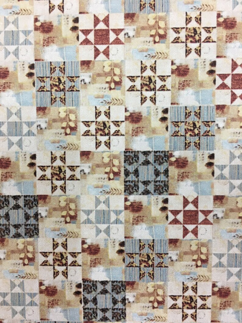 Earthtones 2 quilt kit 49.5 x 67.5 image 2