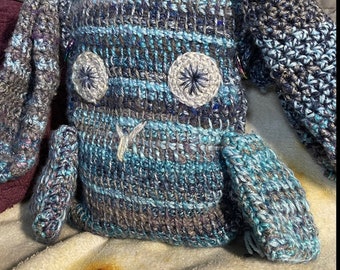 Comfort BunBun Bag | Jeany | Tunisian Crocheted
