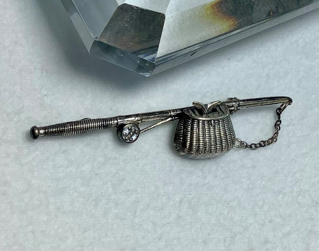 Lot De 3 Pins Boutons Vintage - Permis De Pêche Pennsylvanie (PA), USA, Collection