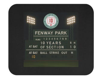 Section 10 Podcast 10th Anniversary, Mouse Pad, Desk Decor, Office Accessories, Gaming Mouse Mat, Computer Pad