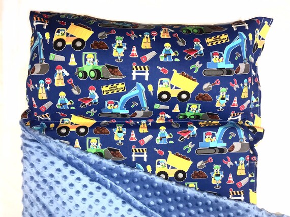 Construction Preschool Memory Foam Kids Nap Mat Personalized Etsy