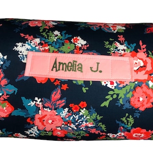 Blossoming Dreams: Personalized Everlasting Bouquet Floral Nap Mat for Daycare Adventures and On-the-Go Naptime Bliss!