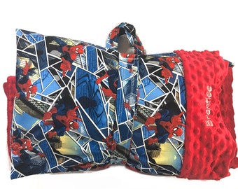 Spidey Dreams: Spider-Man Kindermat Cover Set for Daycare Nap Time – Transform Rest into Heroic Adventures with Style and Cozy Comfort
