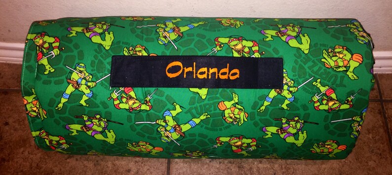 Teenage Mutant Ninja Turtles Preschool Memory Foam Kids Nap Etsy