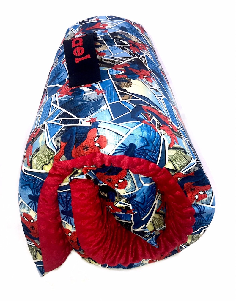 SpiderMan Preschool Memory foam Kids Nap Mat Personalized Etsy