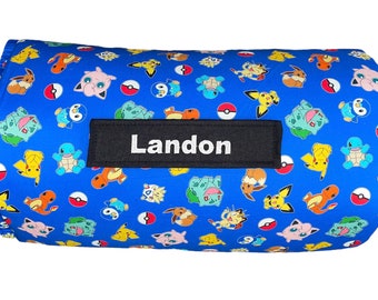 Pokémon Adventure Awaits: Personalized Nap Mat for Daycare Fun and On-the-Go Trainer Naps!