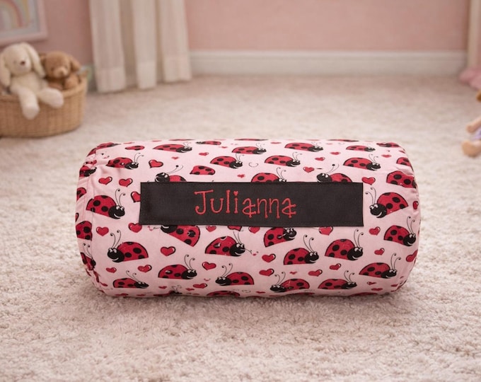 Ladybug Love: Personalized Daycare Nap Mat for Sweet Dreams and Snuggles!