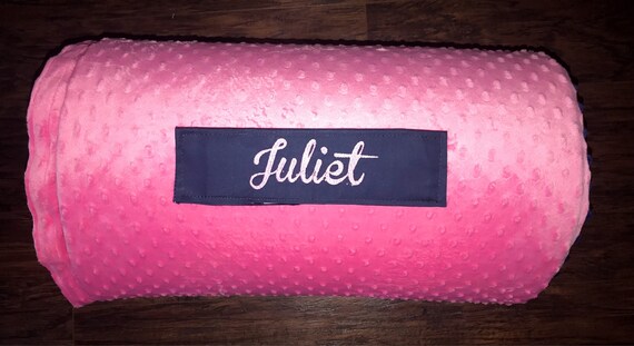 Pink Minky Preschool Memory Foam Kids Nap Mat Personalized Etsy