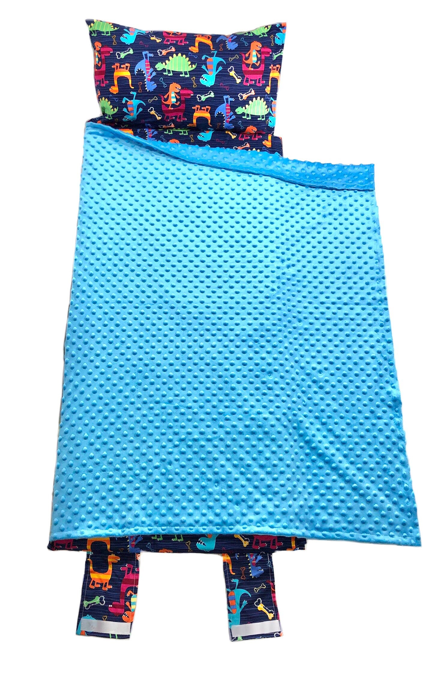 Dinosaur preschool ultraplush kids nap mat, personalized daycare