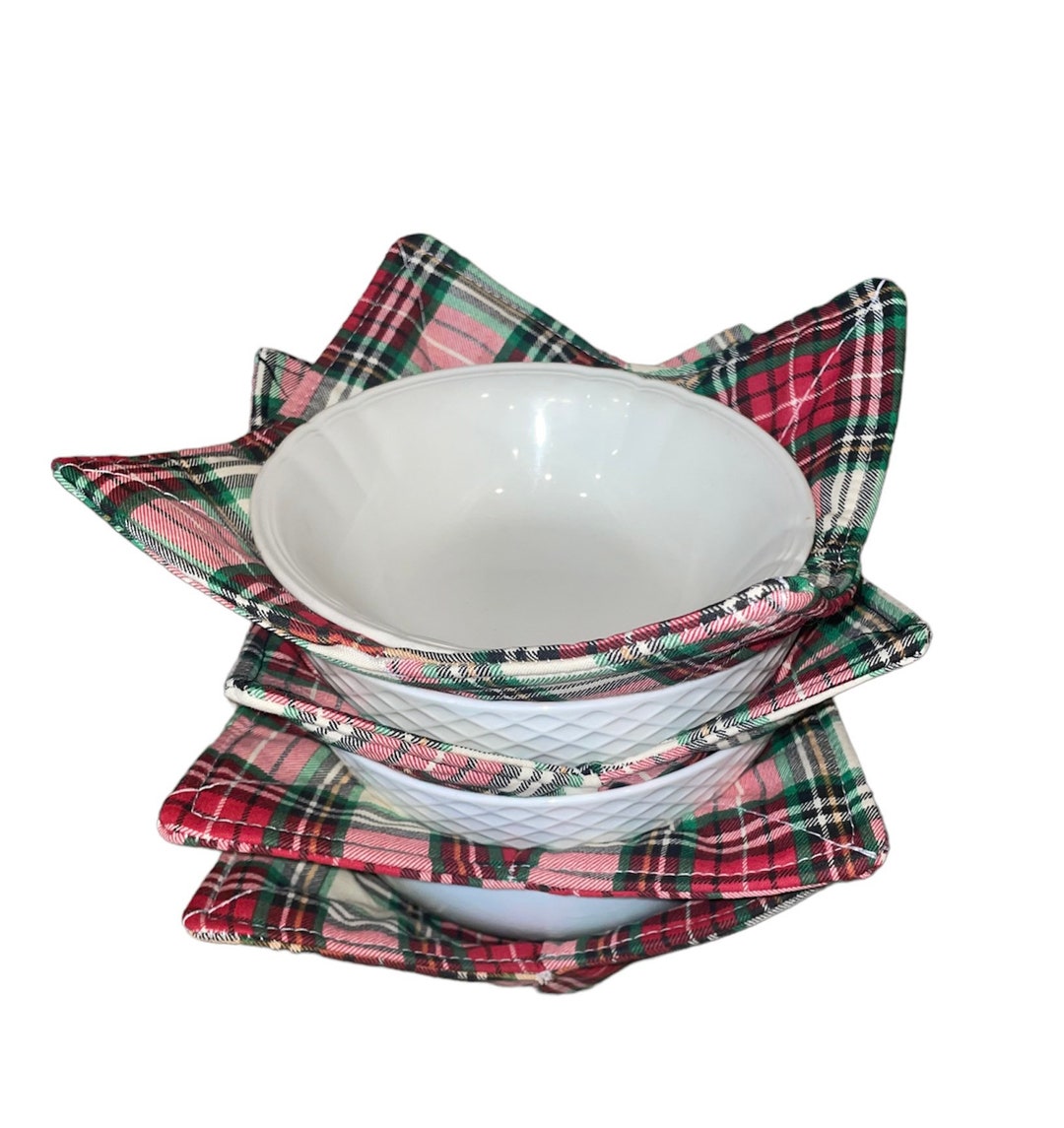 4 Microwave Bowl Huggers, Multipurpose Microwave Bowl Holder for