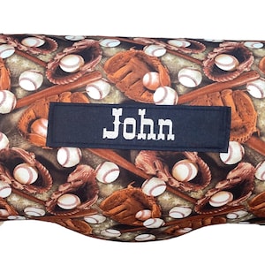 Baseball Nap Mat: All-in-One, Custom Embroidered Pillow