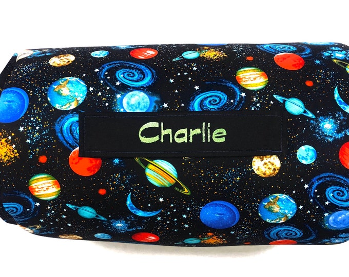 Galactic Dreams: Colorful Planets Nap Mat for Daycare and Stellar Sleepovers