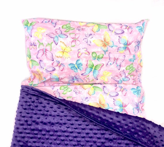Glitter Butterfly Preschool Memory Foam Kids Nap Mat Etsy