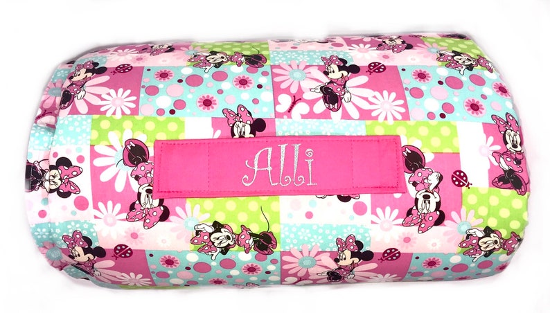 Disney Minnie Mouse Nap Mat Memory Foam Nap Mat With Attached Etsy