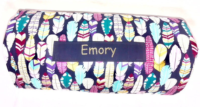 Feathers Preschool Memory Foam Kids Nap Mat Personalized Etsy