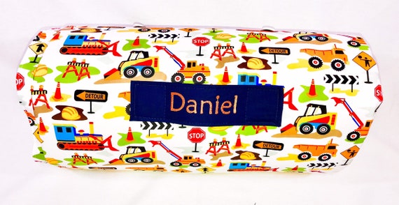 Dig It Trucks Preschool Memory Foam Kids Nap Mat Personalized Etsy