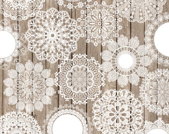 lace doilies etsy