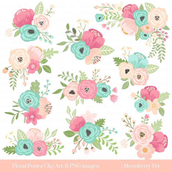 Neutral Watercolor Flowers Clipart Floral Borders Frames For Wedding Watercolor Flowers Flower Clipart Watercolor Background