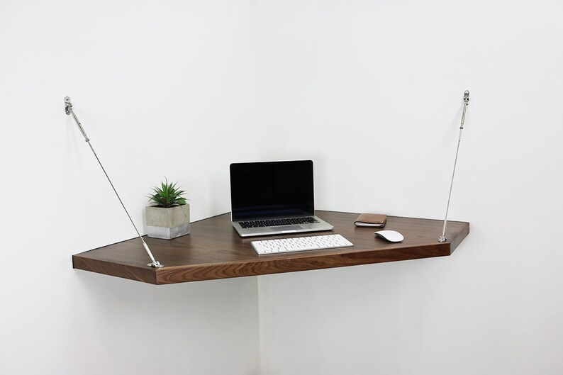 Floating Corner Desk