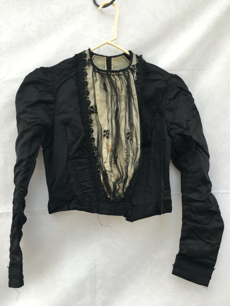 1800/'s Victorian Edwardian Blouse with lace
