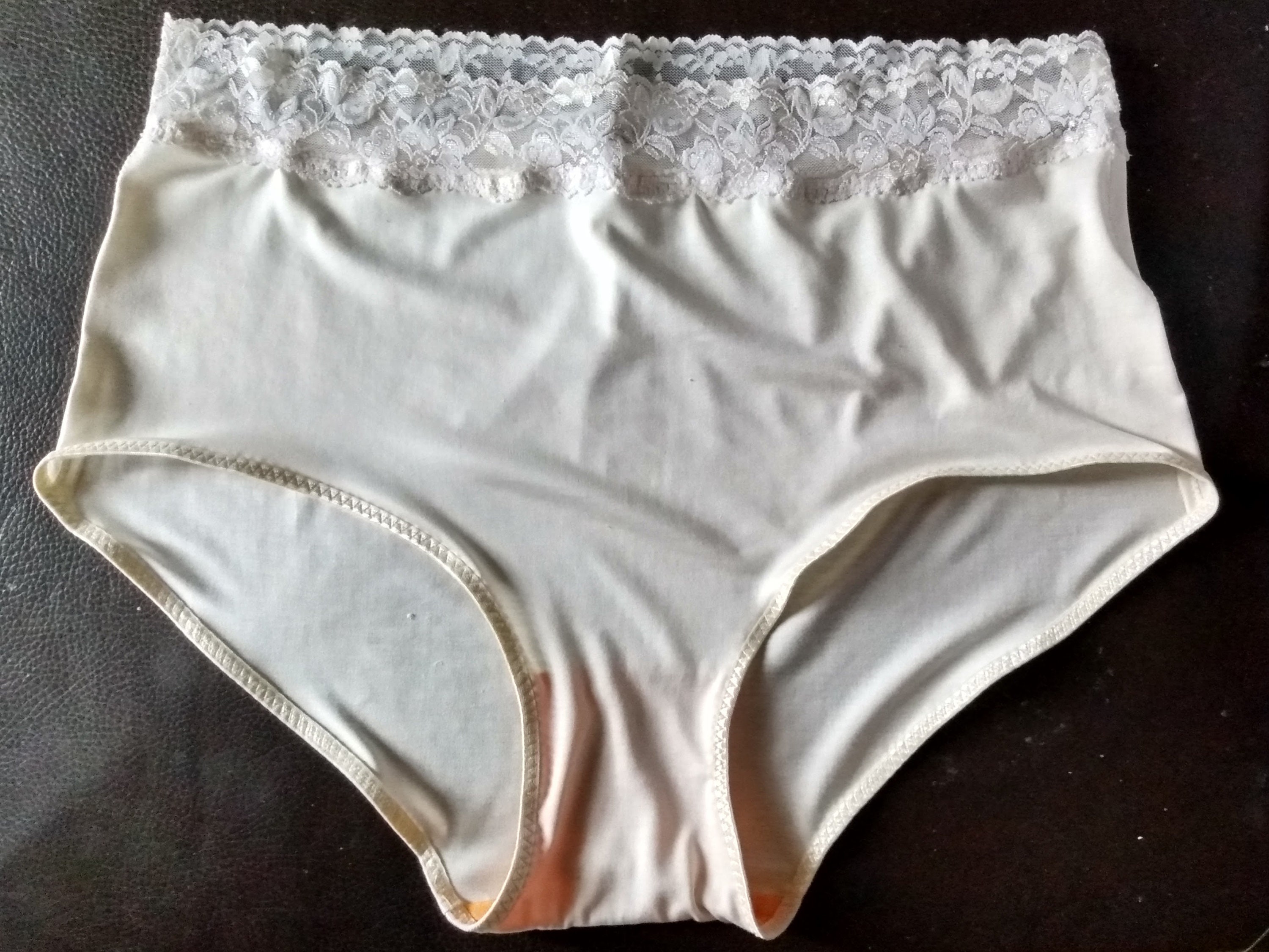 High waisted silk underwear Clearance