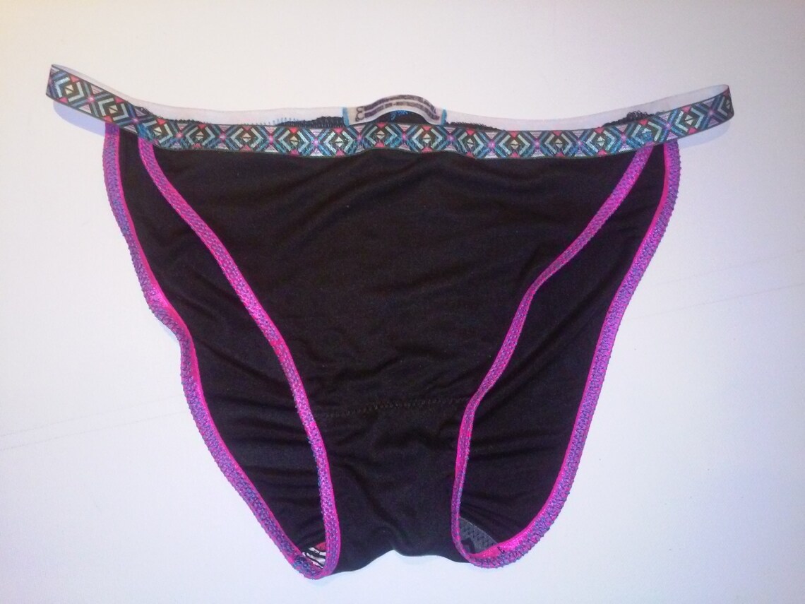 Solid Silk Jersey Bikini Style Panties Tanga Style Underwear Etsy