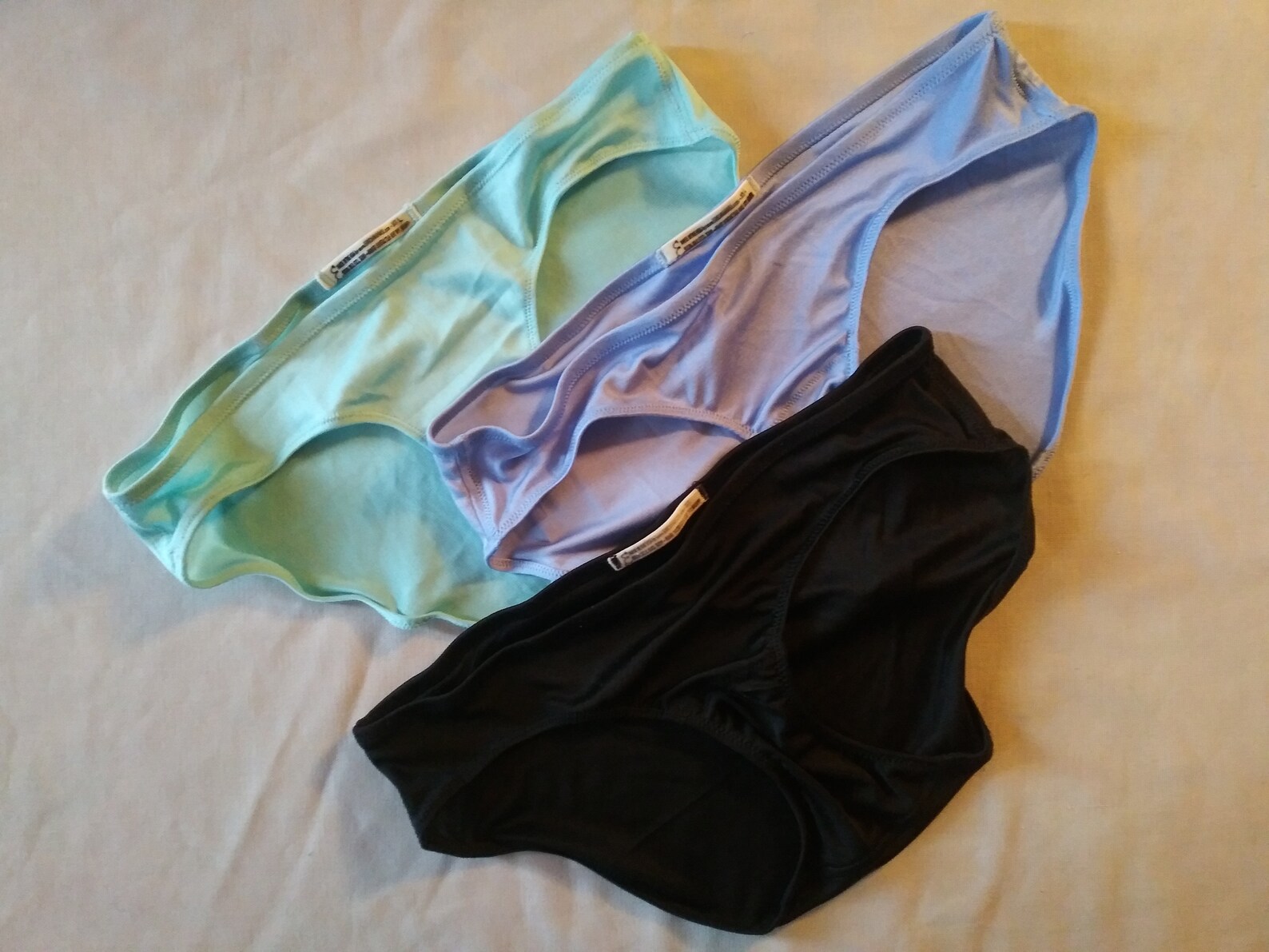 Solid 7pack Silk Lingerie 100 Pure Silk Jersey Panties in Your Choice