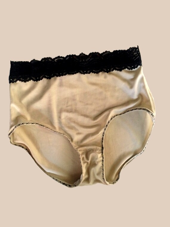 silk high waisted underwear