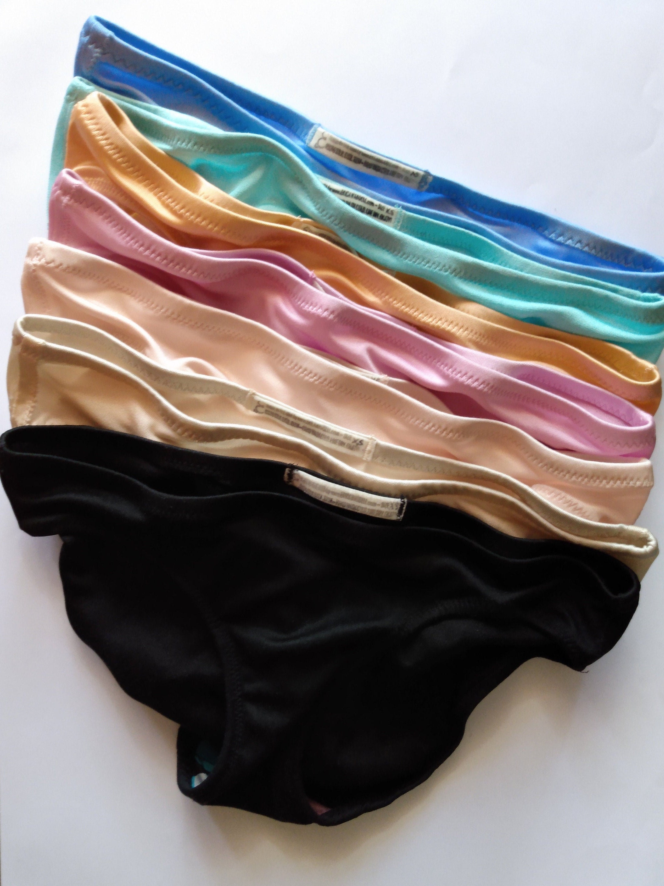 Pure Mulberry Silk French Cut Panties | High Waist In Emerald Green | Soft Strokes Silk | Wolf & Badger - Foto 2