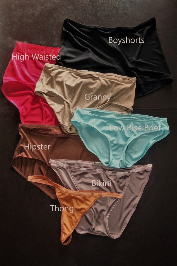 Silk Women Boyshort 100% Natural Silk Seamless Panties Mid Rise