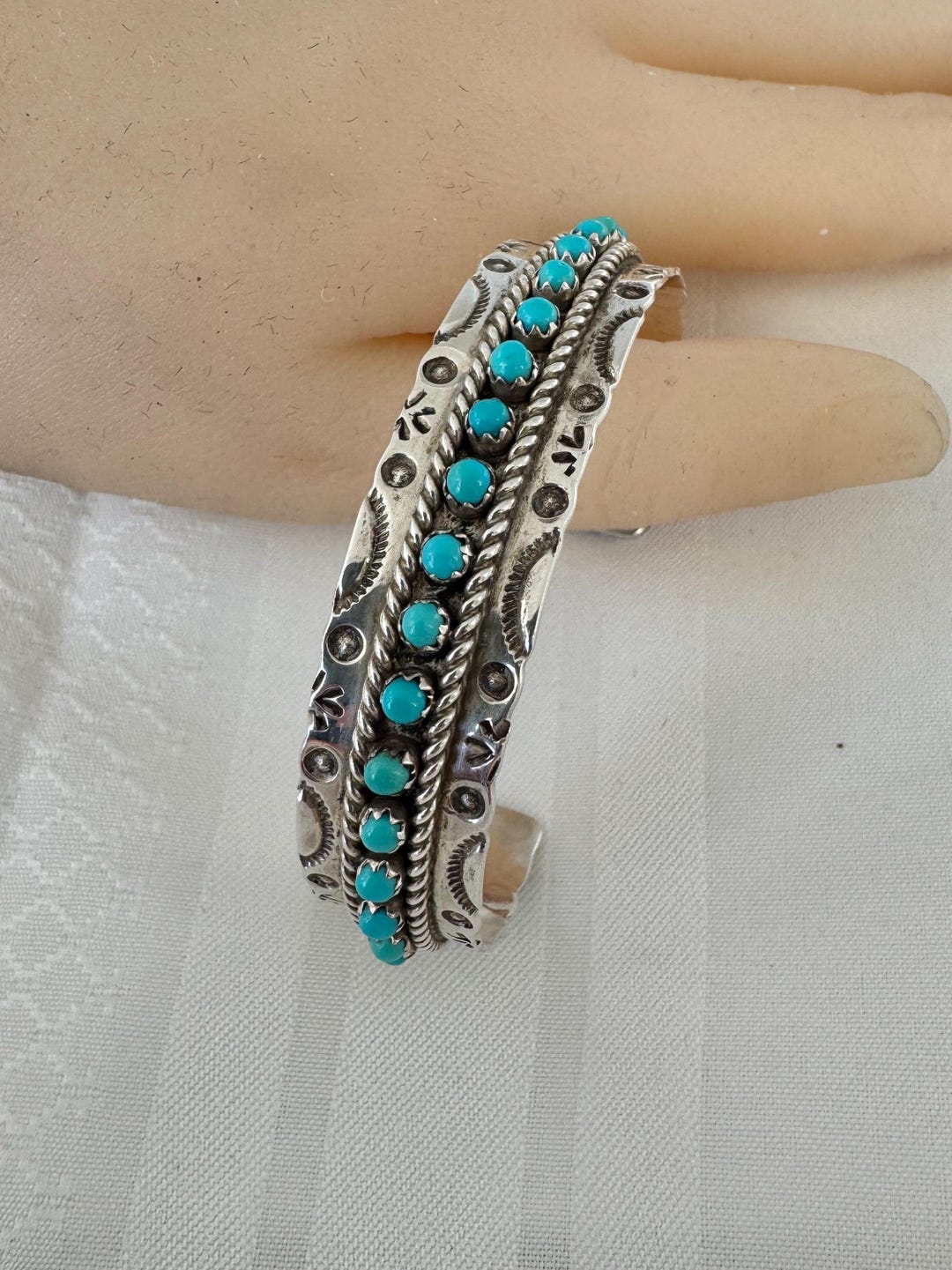 JP UKESTINE ZUNI Wonderful Sterling Silver 6.25