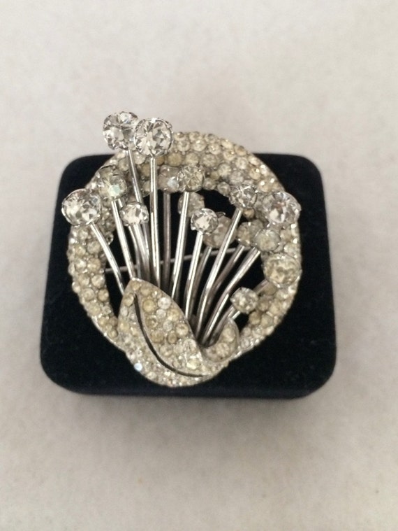 Lovely Vintage Sonia Lee Sterling Silver 3D Circl… - image 1