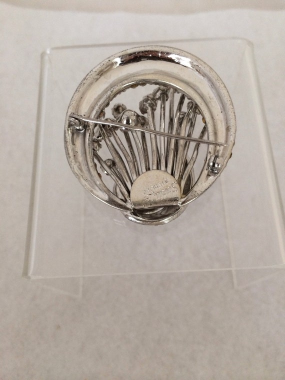 Lovely Vintage Sonia Lee Sterling Silver 3D Circl… - image 2