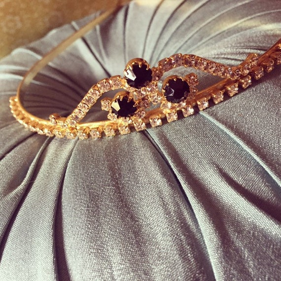 Luxury vintage sparkling tiara crystal tiara weddi