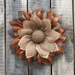 Everyday Wreath, Fall Flower, Fall Flower Wreath, Autumn Flower, Autumn Flower Wreath, Fall Decor, Autumn Decor, Fall Wreath, Autumn Wreath