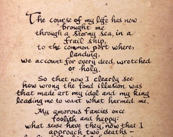 Custom poem After a While by Shoffstall Custom Verse Hand Etsy Custom poem After a While by Shoffstall Custom Verse Hand Etsy
