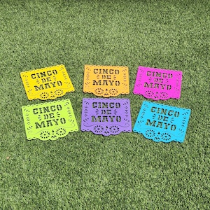 Cinco De Mayo Picado-feestbanner (10 vlaggen plus 12 ft touw)
