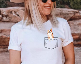 Corgi Shirt, Corgi Gifts, Corgi Tshirt, Corgi Lover, Corgi Mom, Crazy Corgi Lady, Corgi Dog Gifts, Corgi Dog, Dog Owner Unisex Tee,Corgi Dad