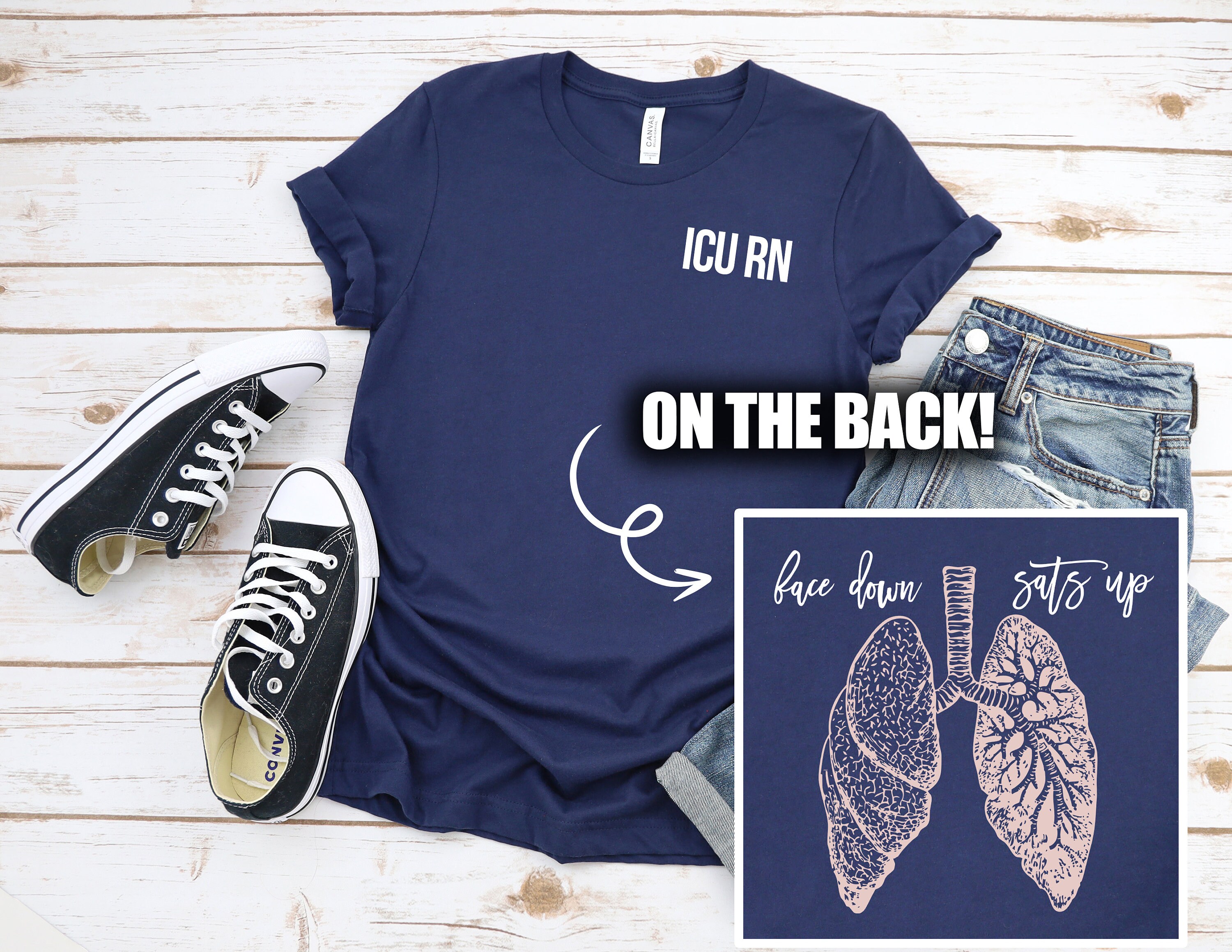 Icu Work Shirt Etsy UK