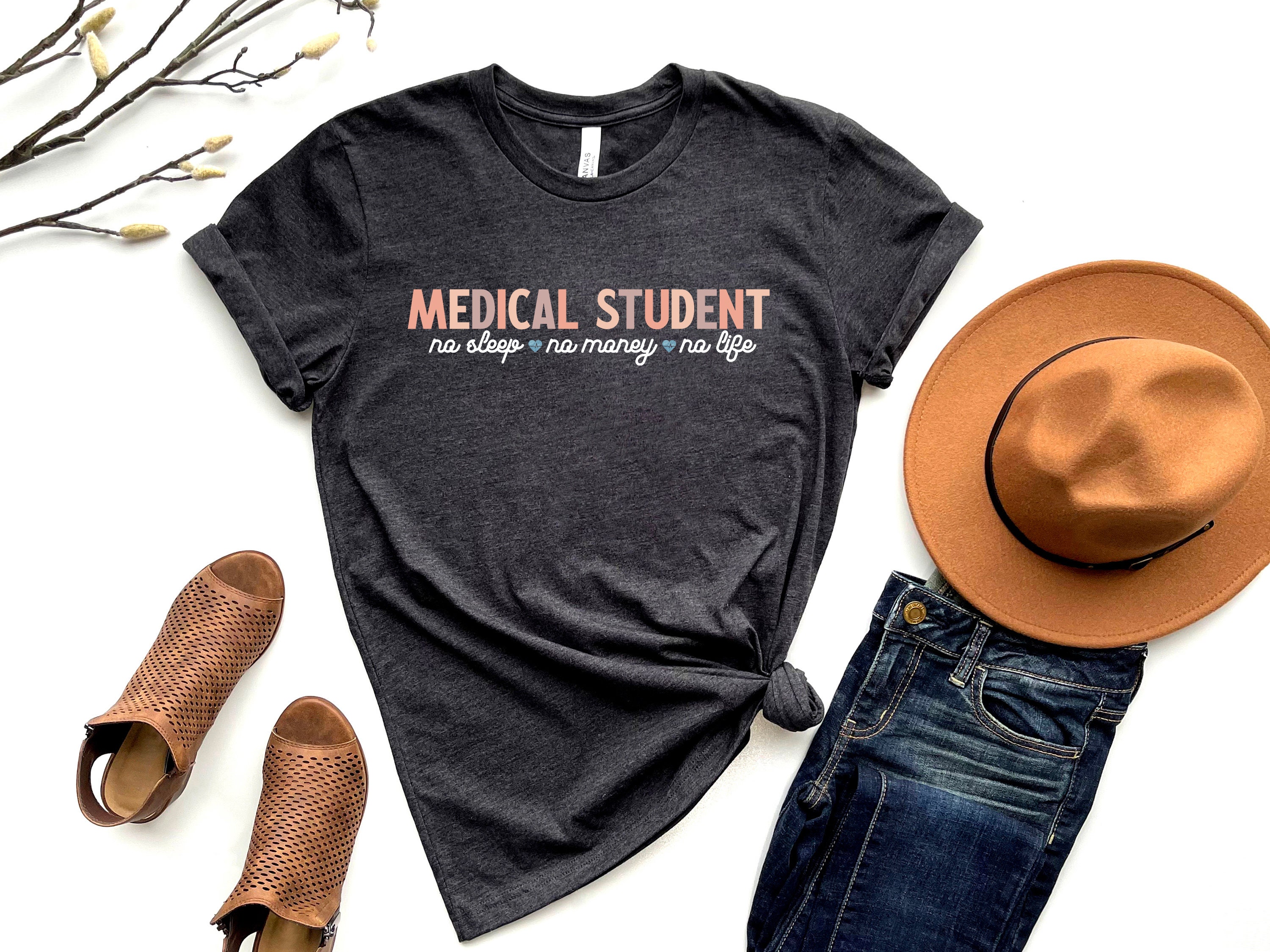 Medical Student Shirt No Sleep No Money No Life Funny Med - Etsy Medical Student Shirt No Sleep No Money No Life Funny Med - Etsy