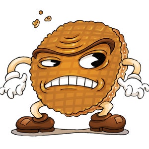 Cuphead Style Stroopwafel