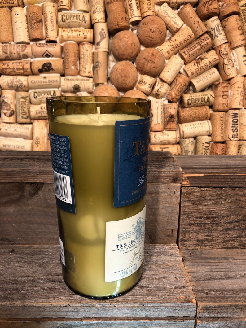 Talisker Distillers Edition 10yr Scotch Whiskey soy candle Smoky Embers scent