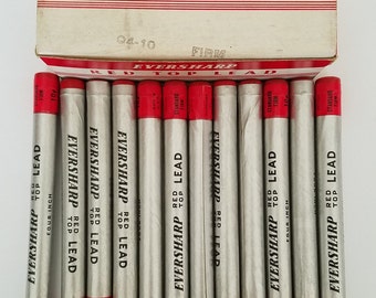 Vintage NOS Sealed Tube Eberhard Faber #525 Blue Leads to Refill Reform No 1555 Colored Pencils Office Supplies Collectibles Display Item