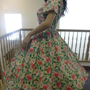 green and pink leopard print dress Carter Denim Dress – Augusta Twenty main image 1