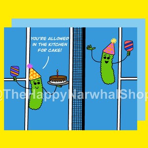 Carta PICKLEBALL KITCHEN CAKE, Compleanno di Pickleball, Download istantaneo, Biglietto di compleanno in pdf stampabile, Pickleball, Biglietto di compleanno, Biglietto Pickleball