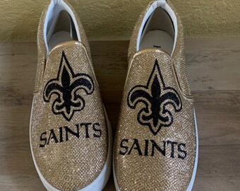 ladies saints tennis shoes