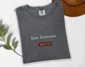 Comfort Colors San Antonio Texas Shirt: Group Travel Gift